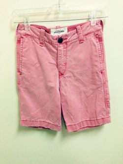 Boys pink Abercrombie shorts size 10