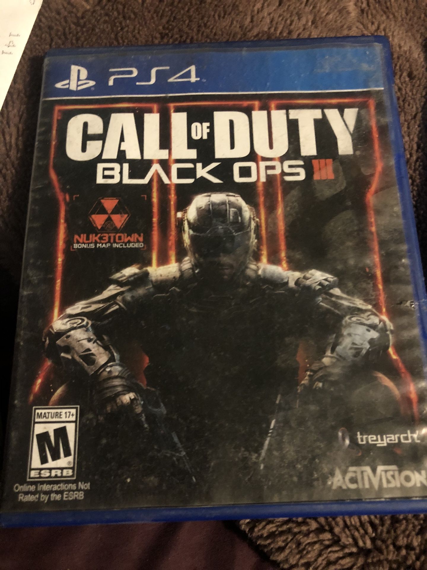 Call Of Duty Black ops 3 ps4