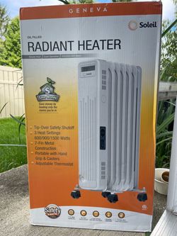 oil filled radiator heater new