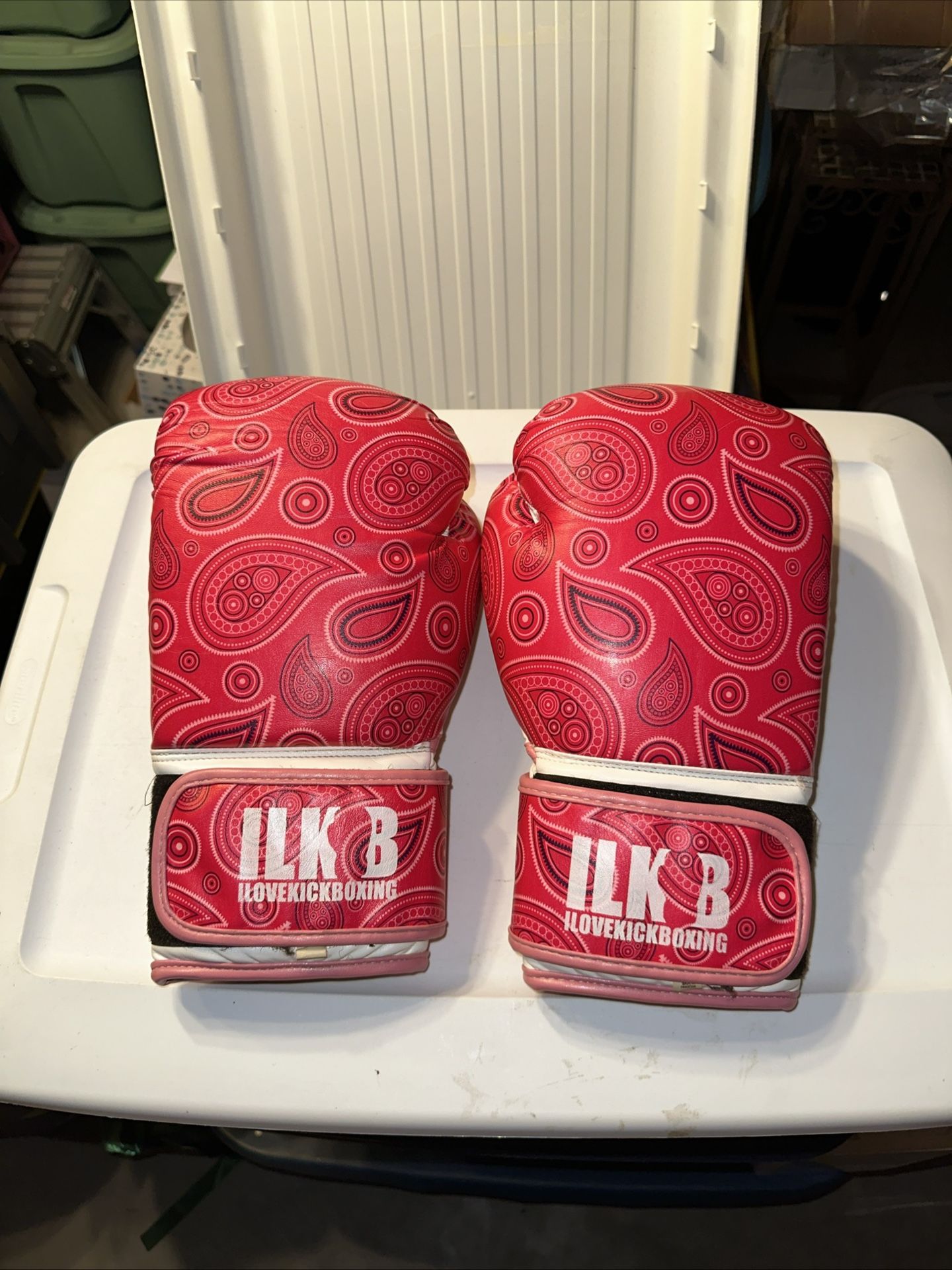 Red Kickboxing Gloves (14 oz.)