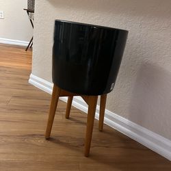 Green ceramic  planter