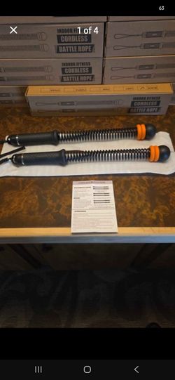 Indoor fitness chordless , battle , rope brand new in box