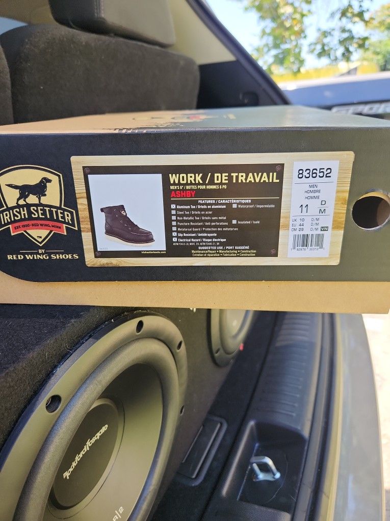 Red Wing Steel Toe Boots