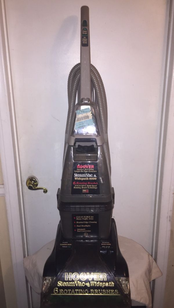 Hoover Steamvac Widepath 6000 Manual