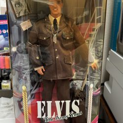 1999 Collectable Elvis Presley The Army Years by Mattel