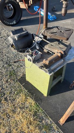 Buffing table, or grinder
