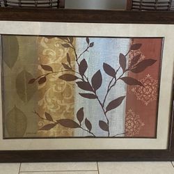 47”W x 35” H Framed Wall Art