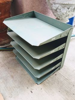 5 Tiers Metal File Holder