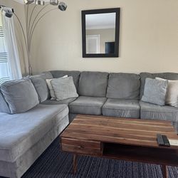 Wayfair Grey Sectional Couch