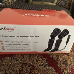 Leg Air Compression Massager With Heat