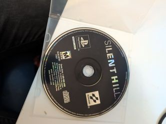 Silent Hill PS1 Original Black Label