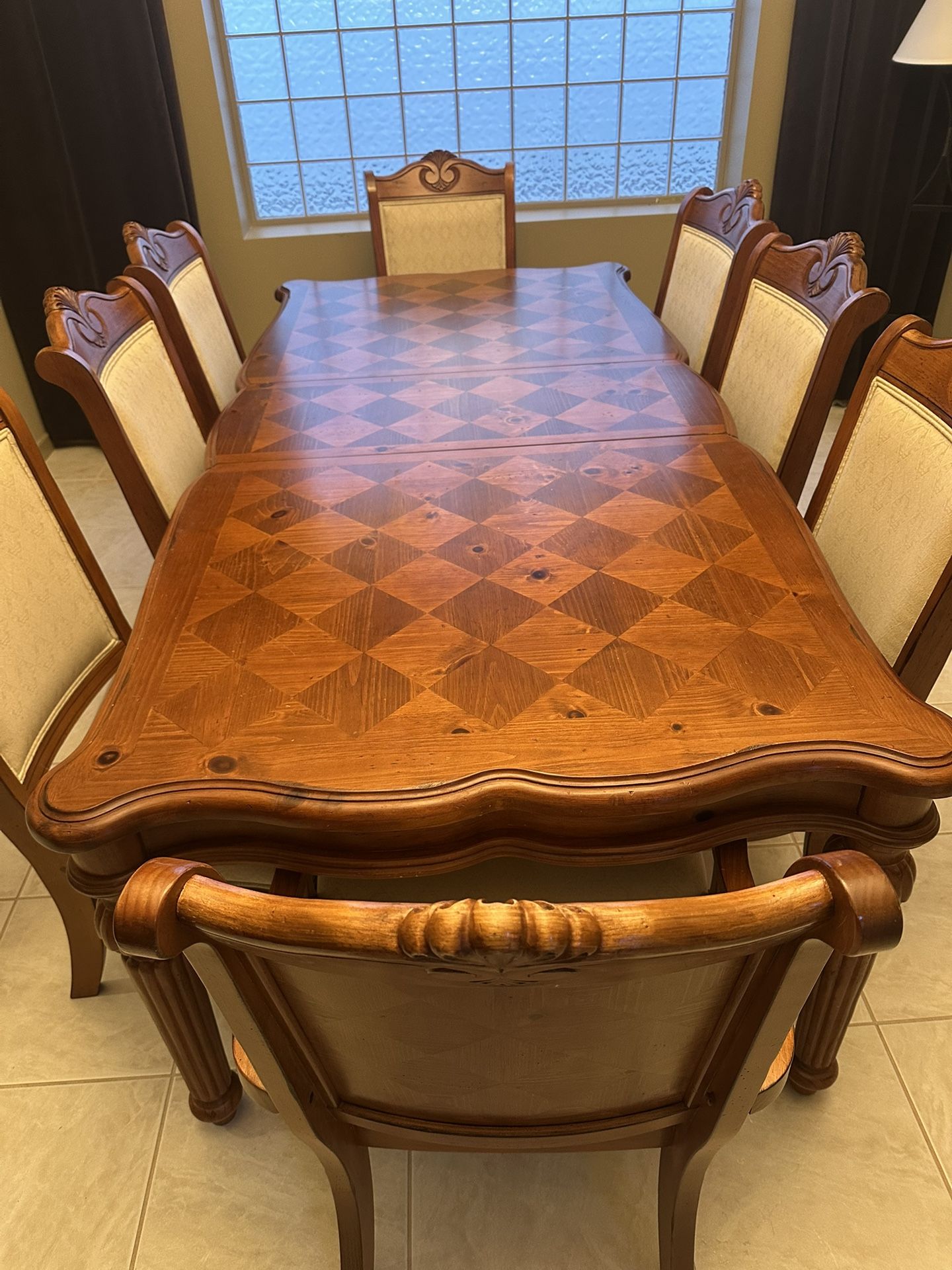 Formal Dining Room Table 6 Chairs