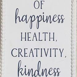 $5 Happiness & Love Home Blessing Wall Sign! 