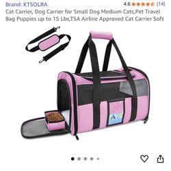 Pet Carrier New 