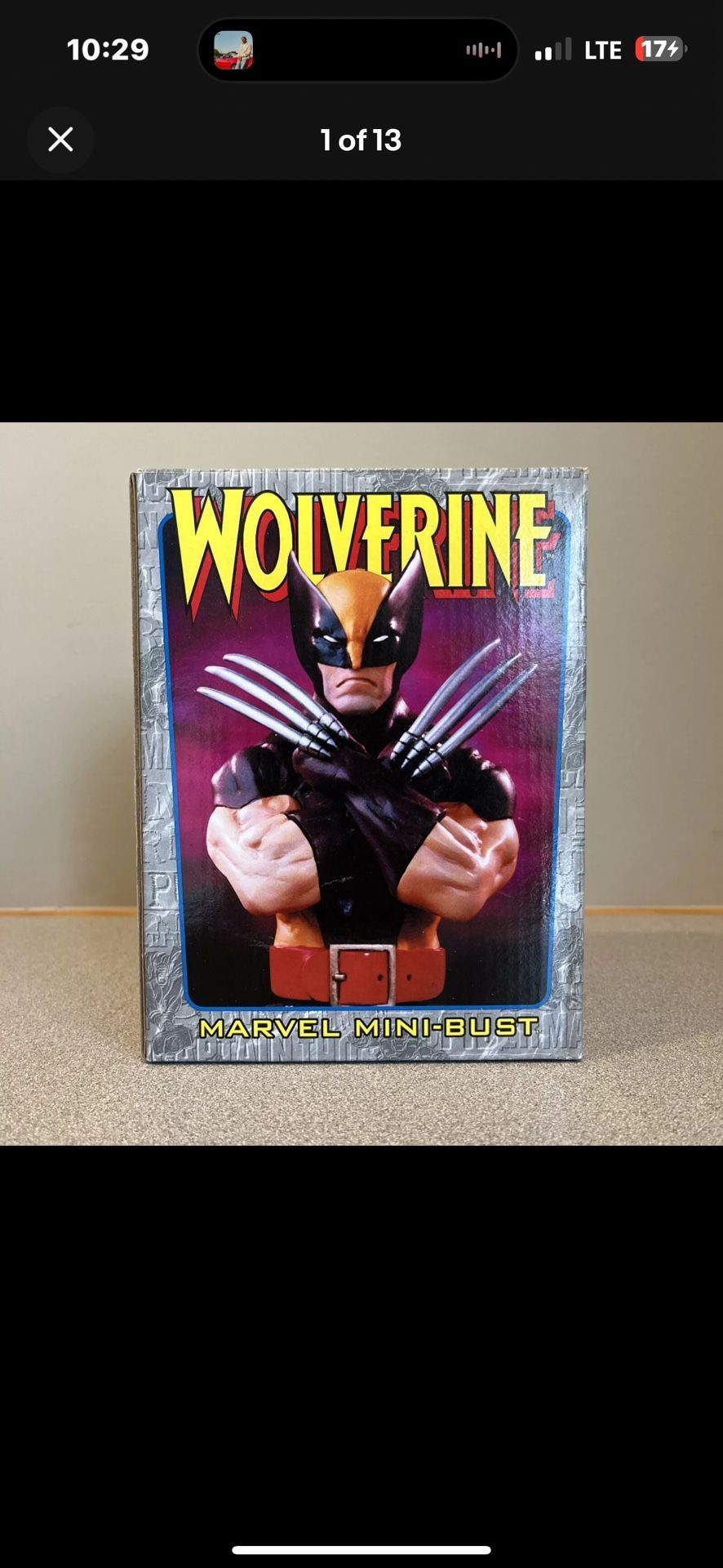Wolverine Collectors Mini Bust X Men