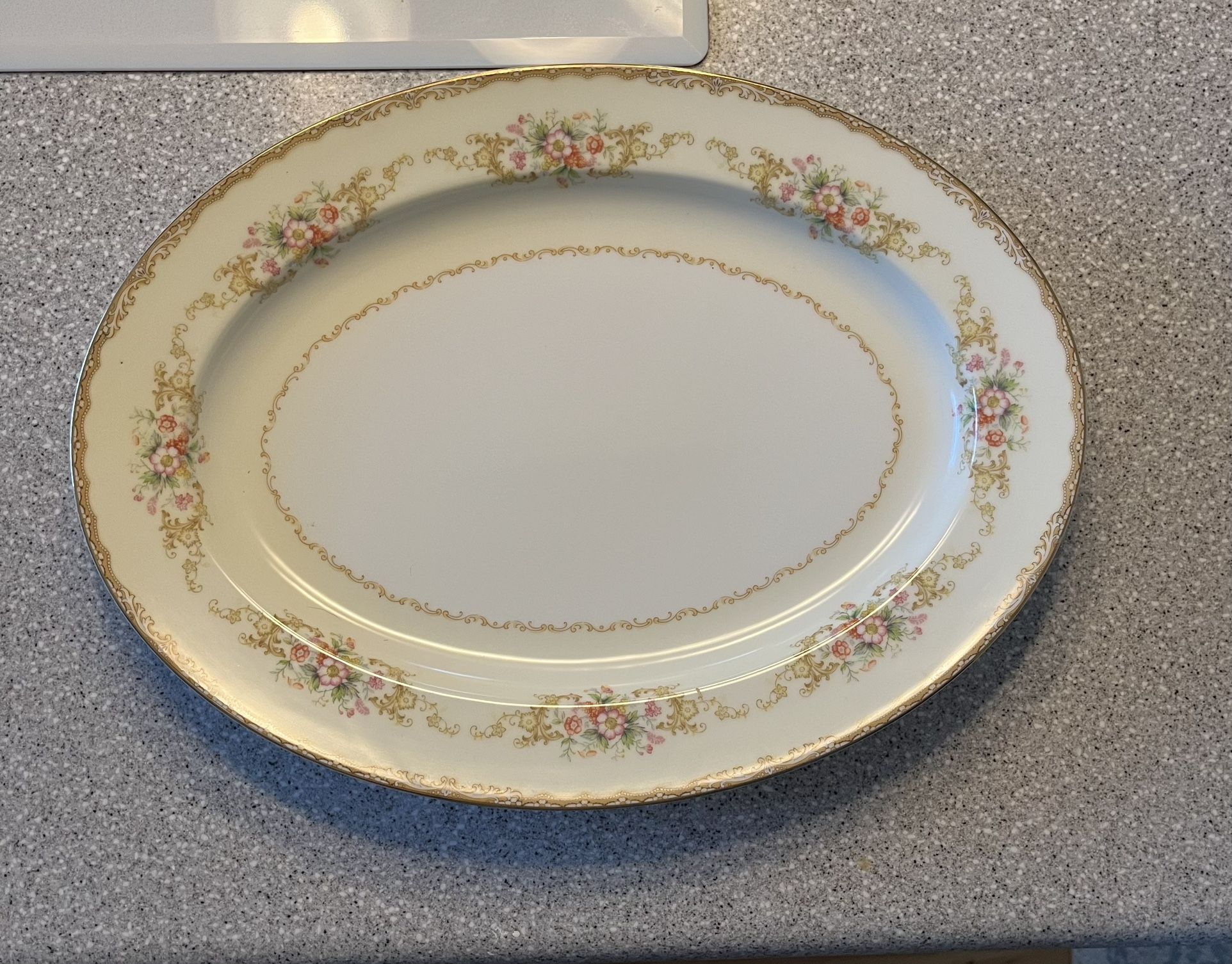 Noritake M Japan Floral Gold Trim