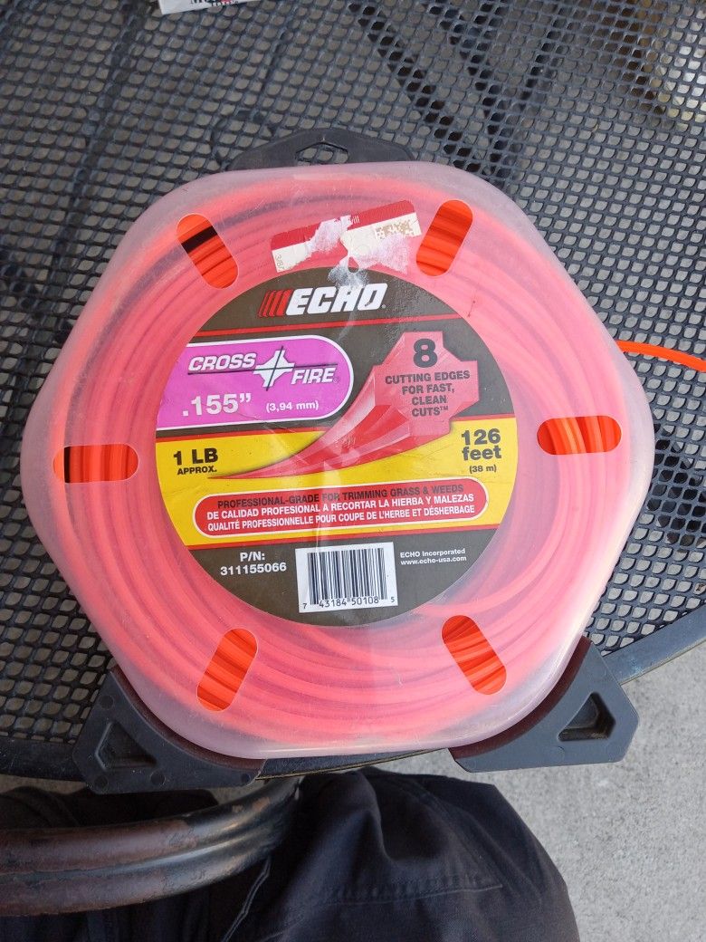 Weed eater string. Ask $8