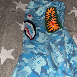 Blue Bathing Ape Hoodie