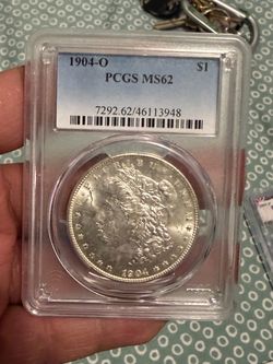 Morgan silver dollar