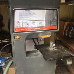 2Speed Craftsman 12 Inch Band Saw /80 Inch X1/2 “Belt Sander