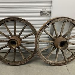 Authentic Rustic Wagon Wheels 