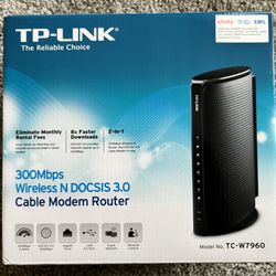 TP Link Cable Modem Router