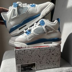 Jordan Military Blue 4s 