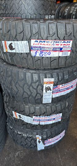 33x1250/22 American road star 🔥new