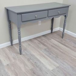 Gray Desk Or Console Table