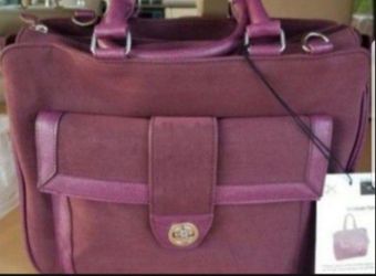 Newberry Purple Laptop Bag - Brand new