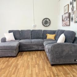 Like-New Coddle Aria Sleeper Sectional w/ Storage Chaise | Free Delivery