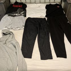 Just Ordered These Clothes They Came In The Wrong Size Though (nike Shirts, Adidas Pants)