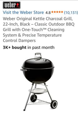 Weber 22 1/2" One-Touch Gold Charcoal Grill