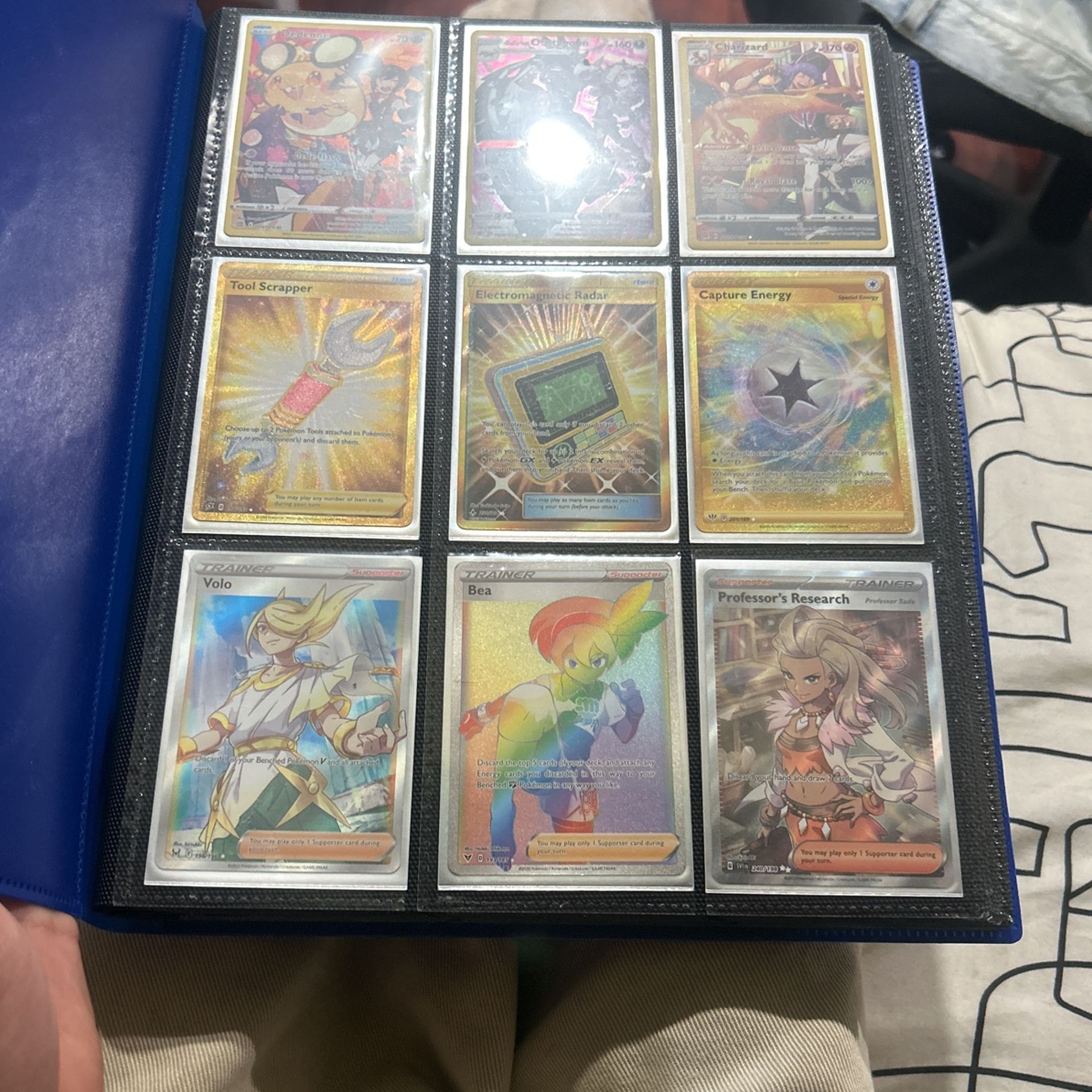 Pokémon Card Binder (with Cards Inside)