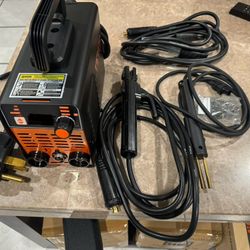 Stick Welder, Mini and Portable 140Amp MMA/Plastic 2-IN1 110v/220v
