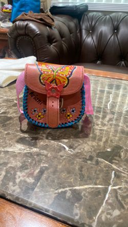 Mexican leather little bag