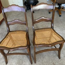 Antique Chairs!  Two Matching Chairs 