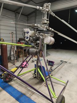 True ultralight helicopter... Ready to fly
