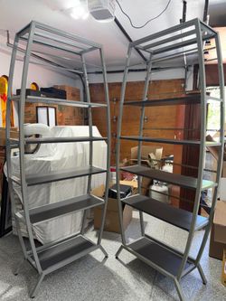 Tall Heavy-Duty Metal Shelving Units