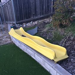 9 Ft Outdoor Slide Yellow