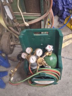 Oxygen acetaline torch