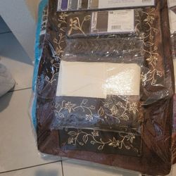 Set Bathroom  Curtains  Sheet