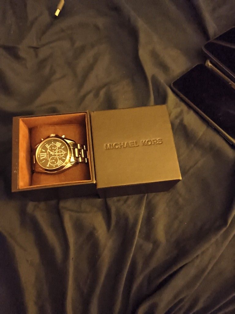 MK Mens Watch  And A Dell Chrome Book