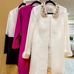 New & Worn- Women’s Dress, Coats and Dress Jackets (size 8)