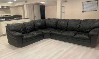 Leather Sectional