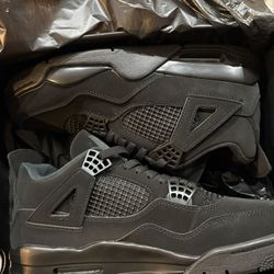 Air Jordan 4 Black Cat Size 9 