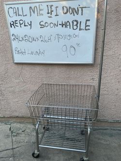Laundry Basket With Wheels