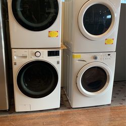 New  Scratch And Dent  LG  Set  / Kenmore  Set  Wascher And Dryer