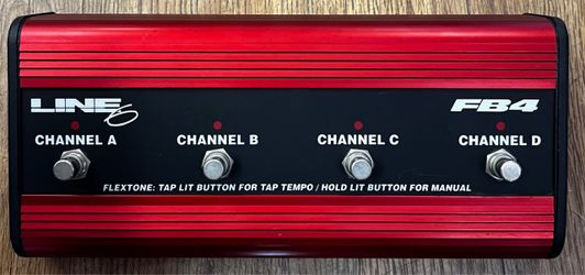 Line 6 FB4 4-Button Footswitch Controller