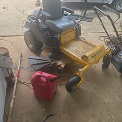 Hustler Rapter Zero Turn Lawn Mower
